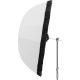 Difusor 165cm Black and Silver Diffuser for Parabolic Umbrella